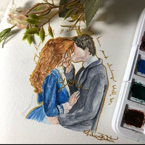 Anne And Gilbert Drawing, Anne With An E Art Drawing, Anne With An E Painting, Anne With An E Sketch, Anne Shirley Art, Anne With An E Tattoo, Shirbert Anne With An E Fanart, Little Women Drawing, Anne With An E Drawing