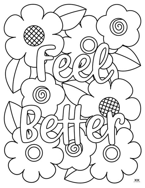 Choose from 15 unique get well soon coloring pages perfect for your little ones to color and give to a recovering loved one. FREE! Print from home! Get Well Soon Coloring Pages, Christmas Pictures To Print, Get Well Prayers, Pantone Color Book, Pikachu Coloring Page, Rose Coloring Pages, Mindfulness Colouring, Hello Kitty Colouring Pages, Well Pictures