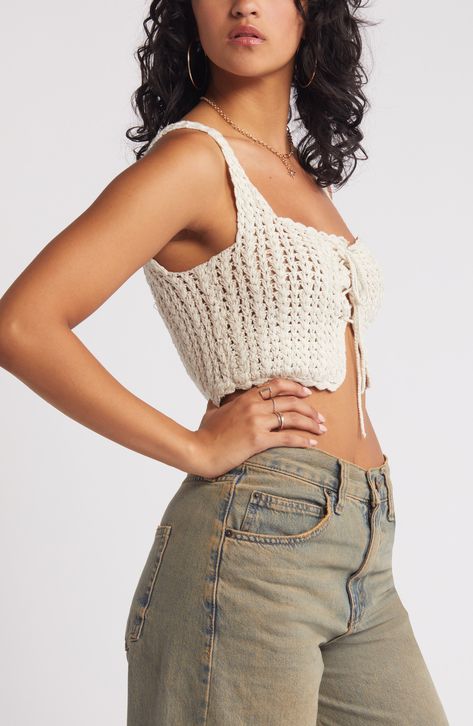 Crochet Top Pattern Summer, Crochet Tank Top, Crochet Crop, Square Neck Top, Crochet Tank, Crochet Top Pattern, Crochet Crop Top, Cotton Crochet, Free Spirited