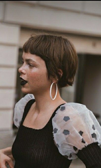 Short Punk Hair, Hair Projects, Hair Inspiration Short, Edgy Short Hair, Punk Hair, Short Hair Color, Haircut And Color, Short Hair Haircuts, Short Hair With Bangs