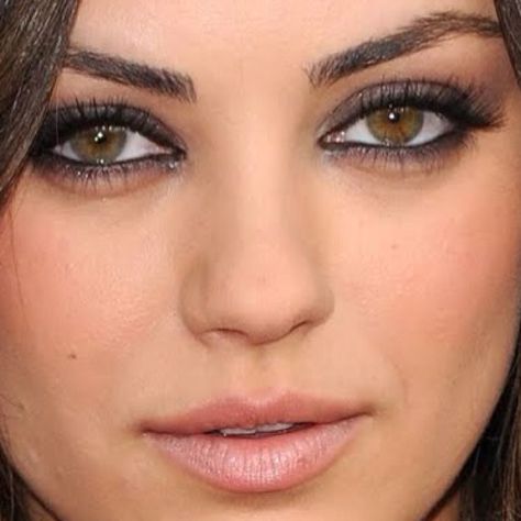 Mila Kunis Makeup, Maquillage Goth, Wedding Makeup For Brunettes, Hazel Eye Makeup, Different Makeup Looks, Makeup 2018, Makeup Tumblr, Brunette Makeup, Linda Hallberg