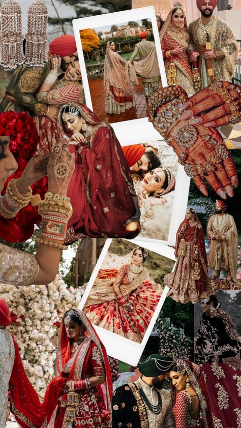 #Indianwedding #weddingstyle #indianaesthetic #indian #punjabi #punjabiwedding Punjabi American Wedding, Punjabi Wedding Aesthetic, Punjabi Weddings, Couple Wedding Dress, Punjabi Bride, American Wedding, Punjabi Wedding, Mexican Wedding, Indian Aesthetic