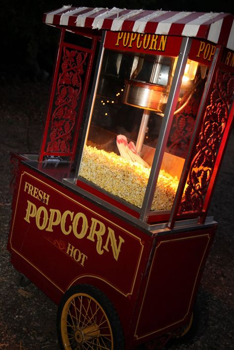 Vintage Popcorn Machine, Vintage Carts, Popcorn Cart, Popcorn Stand, Wedding Snacks, Popcorn Makers, Popcorn Shop, Game Cafe, The Muses