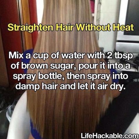 Style Hair Without Heat, Oily Roots, Straighten Hair, Hair Without Heat, Hair Growth Secrets, How To Grow Your Hair Faster, No Heat Hairstyles, Grow Hair Faster, Hair Remedies