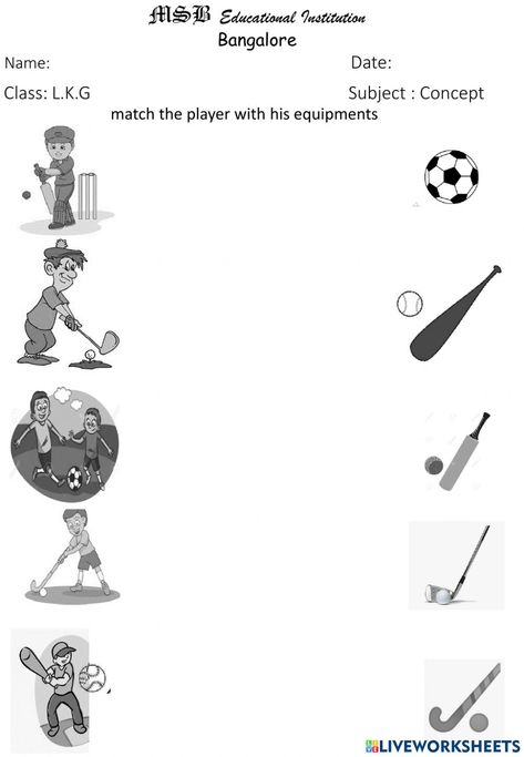 Indoor Games Worksheets For Kids, Indoor And Outdoor Games Worksheet, Games Worksheet, Worksheet For Class 2, Worksheets For Class 1, Door Games, Kids Worksheets Preschool, Kids Worksheets, Worksheets Preschool