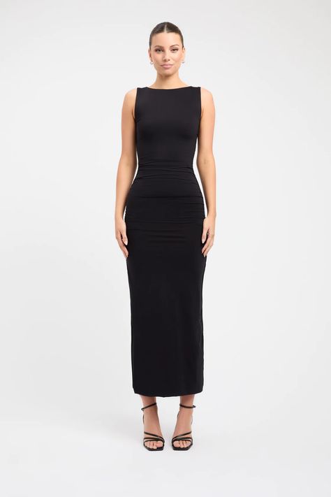 Buy Estelle Midi Dress Black Online | United States