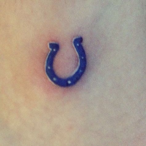 I love my colts! 💙🏈 fourth tattoo. Colts Tattoo, I Tattoo, Tattoos