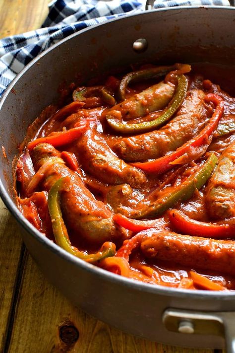 Sausage Sandwich Recipes, Sausage And Peppers Sandwich, Parmesan Roasted Green Beans, Spicy Sandwich, Italian Sausage Sandwich, Lemon Tree Dwelling, Sausage Marinara, Sausage Peppers And Onions, Pepper Sandwich