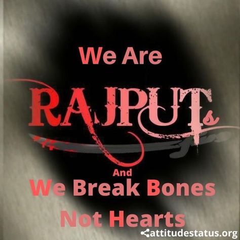 Hindi Rajput Attitude Status: Are you Rajput or Raja? and proud of you cast. So we have royal Rajput attitude status and quotes in English and Hindi for you. You may use these statuses on WhatsApp and Facebook profiles. Rajput Logo, Royal Rajput Wallpaper, Jaguar Wallpaper, Bravery Quotes, Superhero Sketches, Hardy Sandhu, Rajput Quotes, Status Wallpaper, Attitude Bio For Instagram