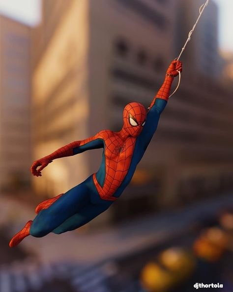 Spider-Man (Classic suit) swinging | MARVEL’s Spider-Man (PS4) Spiderman Swinging Poses, Spiderman Animation, Spidey Poses, Spiderman Swinging, Drawing Rules, Uicideboy Wallpaper, Spiderman Poses, All Spiderman, Spiderman Web