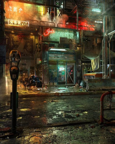 Cyberpunk Rpg, Neon Noir, Cloud City, Rpg Map, Cyberpunk Aesthetic, Cyberpunk City, Scene Art, Neo Noir, Futuristic City