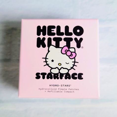 Brand New And Sealed - Never Opened! New! Includes 32 Hello Kitty Starface Hydro-Stars Hydrocolloid Pimple Patches + Pink Compact Mirror Case Last Set!! Starface Pimple Patches Hello Kitty, Hello Kitty Starface, Hello Kitty Pimple Patches, Starface Hydro Stars, Starface Skincare, Starface Pimple Patches, Hydro Stars, Skincare Organiser, Pimple Patches