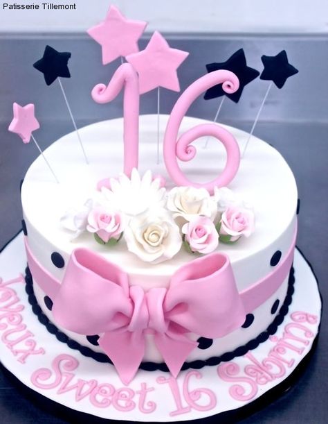 Sweet Sixteen Cakes For Girls, Cakes 16th Birthday, Sweet Sixteen Cakes 16th Birthday, Sweet 16 Birthday Cakes, 16 Birthday Cakes, 16th Birthday Cakes, Dream Sweet 16, Birthday Cake Design Ideas, Sweet Sixteen Cakes