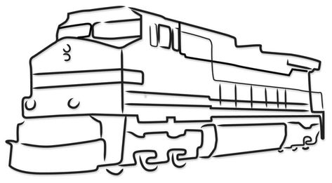 Train Line Art, Train Sketch Simple, Train Sketch, Train Drawing, Freight Train, Barn Quilt Designs, Train Engines, Sketches Simple, Quilt Designs