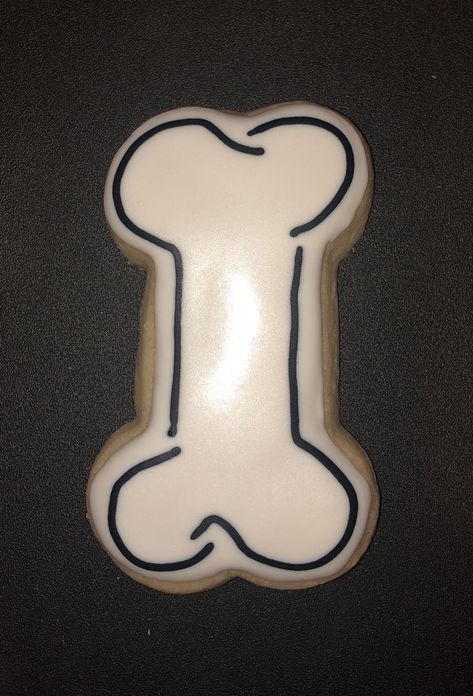 #Bone #DogBone Bone Cookies Decorated, Transplant Party, Bone Cookies, Bakery Cookies, Bone Marrow, Bad To The Bone, Xmas Card, Cookies Decorated, Dog Bone