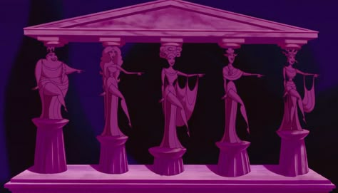 Hercules Aesthetic, Hercules Muses, Hercules Art, Backup Singers, Hercules 1997, Disney Sidekicks, Hercules Disney, Tower Cake, Cartoons Disney