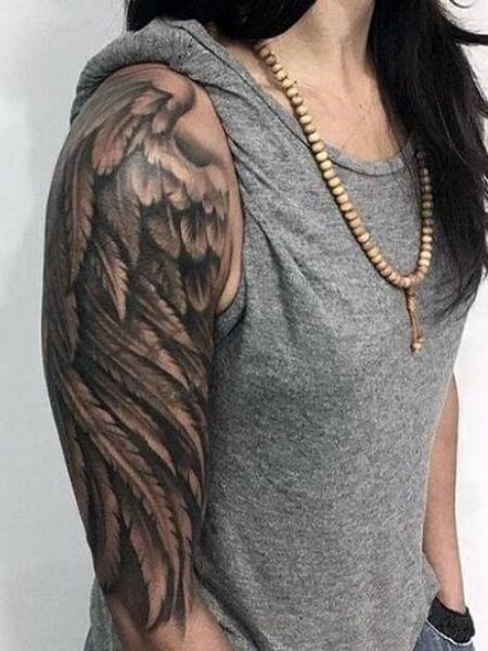 Half Sleeve Tattoo Upper Arm, Half Sleeve Tattoos For Women, Unique Half Sleeve Tattoos, Half Sleeve Tattoos, Quarter Sleeve Tattoos, Cool Half Sleeve Tattoos, The Trend Spotter, Tattoos For Women Half Sleeve, Upper Arm Tattoos