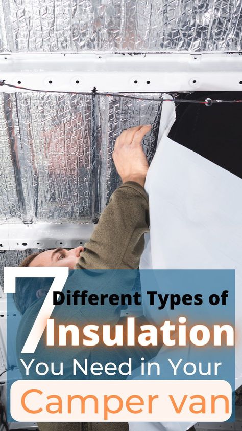 Ever wonder why you have mold in your camper van? Are you too cold or too hot while you sleep? Here are some tips to help you with those problems and more just by installing the right camper van insulation. Van Conversion Insulation, Scamp Camper, Van Insulation, Spray Insulation, Radiant Barrier, Old Campers, Van Wall, Diy Camper Remodel, Campervan Life