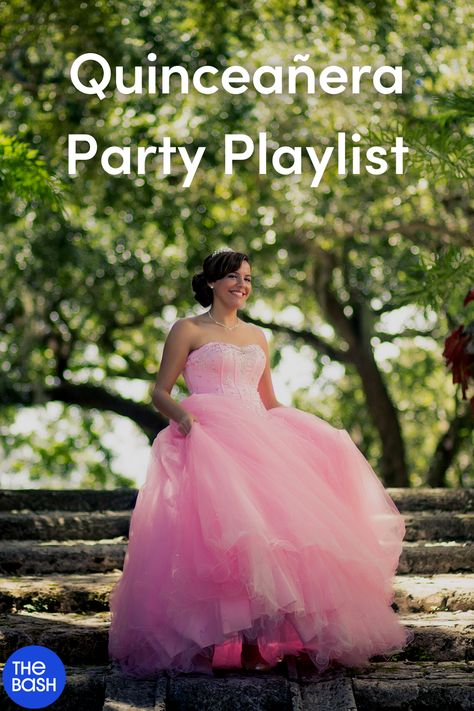 Quinceanera Music Playlist, Quinceanera Songs Spanish, Quinceanera Playlist, Quinceañera Decorations Ideas, Quinceanera Entrance, Quinceanera Songs, Mother Daughter Songs, Quinceanera Traditions, Daughter Songs