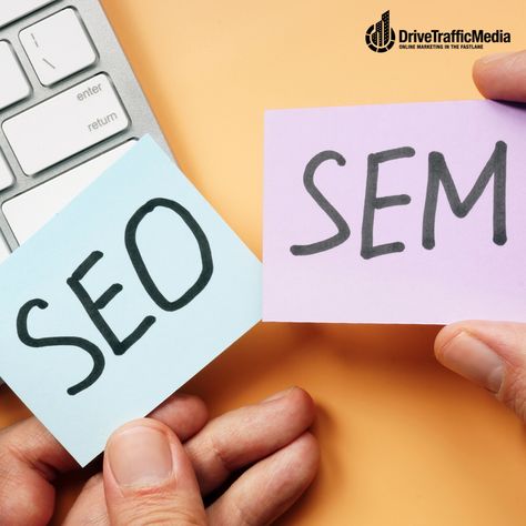 Find out how SEO and SEM can help improve a website’s ranking in search engine results.   #SEOcompanyinLosAngeles #DriveTrafficMedia Search Engine Marketing Sem, What Is Seo, Seo Training, Seo Techniques, Increase Website Traffic, Marketing Techniques, Search Engine Marketing, Seo Expert, Seo Strategy