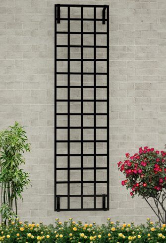 Wall Mounted Trellis, Vertical Garden Plants, Metal Garden Trellis, Iron Trellis, Wall Trellis, Modern Trellis, Planter Trellis, Metal Trellis, Rose Trellis