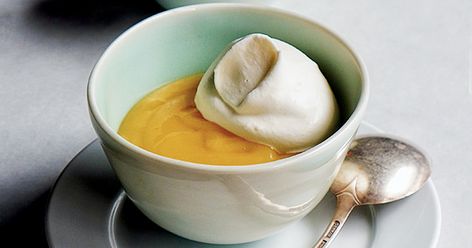 Lemon Curd with Whipped Cream Recipe - PureWow Fruit Desserts Easy, High Protein Desserts, Recipes With Whipping Cream, Lemon Curd Recipe, Tart Dessert, Easter Desserts Recipes, Tart Baking, Kitchen Prep, Protein Desserts