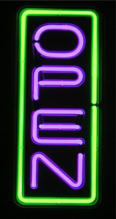 Led Open Sign, Neon Open Sign, Open Sign, Neon Moon, Retro Christmas Tree, Neon Words, Open Signs, Neon Aesthetic, Shine Your Light