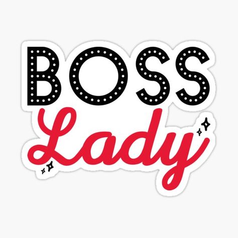 It is the perfect gift for your boss • Millions of unique designs by independent artists. Find your thing. Boss Lady Stickers, Boss Lady Clipart, Boss Babe Illustration Free, Girl Boss Print, Boss Lady Mug, Gifts For Your Boss, International Women’s Day, Woman’s Day, Boss Lady