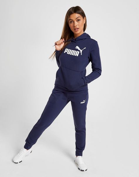 Puma Tracksuit Women, Hilfiger Outfits, Puma Tracksuit, Puma Outfit, Puma Shop, Basket Style, Puma Logo, Make An Impact, Puma Women