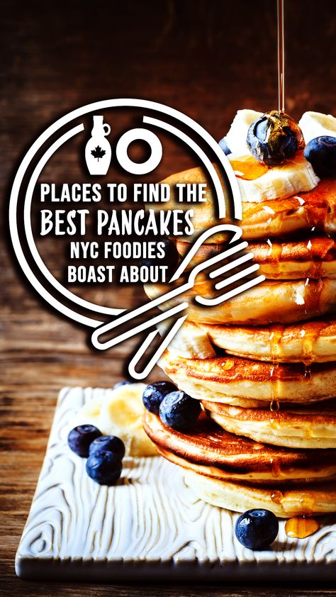 This guide is your ultimate list of the top 10 places to get the best pancakes in New York City. We’ll traverse across Manhattan, wander into Bed Stuy in Brooklyn, and tour the Big Apple as we take you on a journey to find the most mouthwatering pancake stacks in the city. Honey Pancakes, Sour Cream Pancakes, Canadian Cuisine, Fruit Pancakes, Griddle Cakes, Strawberry Butter, Kid Friendly Restaurants, Fresh Fruit Juice, Pancake Stack