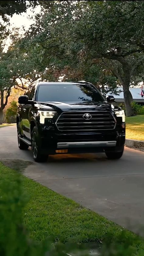 Toyota Sequoia 2023 Black, 2023 Sequoia, Toyota Sequioa, Toyota Sequoia, Lincoln Navigator, Toyota Tundra, Range Rover Sport, Drive In, Maserati