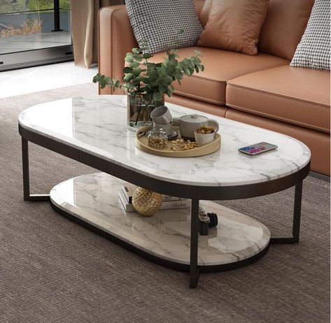 Nordic Center Table, Oval Center Table Living Room, Marble Centre Table Living Room, Marble Center Table Living Room, Oval Coffee Table Living Room, Oval Centre Table, Modern Centre Table Designs, Living Room Center Table, Coffee Table Living Room Modern