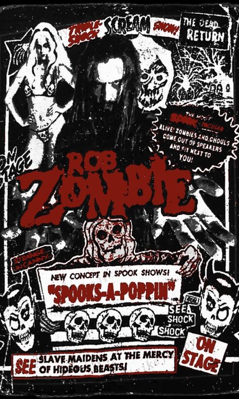 Punk Bands Posters, Zombie Wallpaper, Grunge Posters, Horror Punk, Punk Poster, Rock Band Posters, Cafe Garden, Retro Tin Signs, Dorm Posters