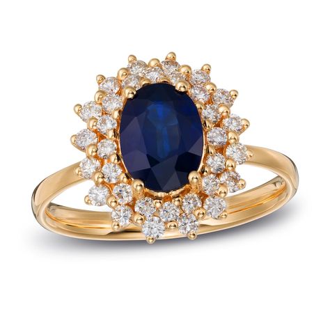 Vintage Sapphire Ring, Blue Sapphire Engagement Ring, Jared The Galleria Of Jewelry, Sapphire Engagement Ring Blue, Sapphire Engagement Ring, Put A Ring On It, Natural Blue Sapphire, Sapphire Stone, Sapphire Engagement