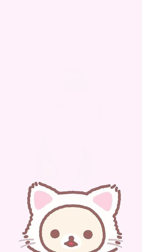 Korilakkuma Wallpaper, Rilakkuma Cat, Rilakuma Wallpapers, Cute Screen Savers, Rilakkuma Wallpaper, Kawaii Wallpapers, Walpaper Hello Kitty, Kawaii Background, Iphone Wallpaper Kawaii