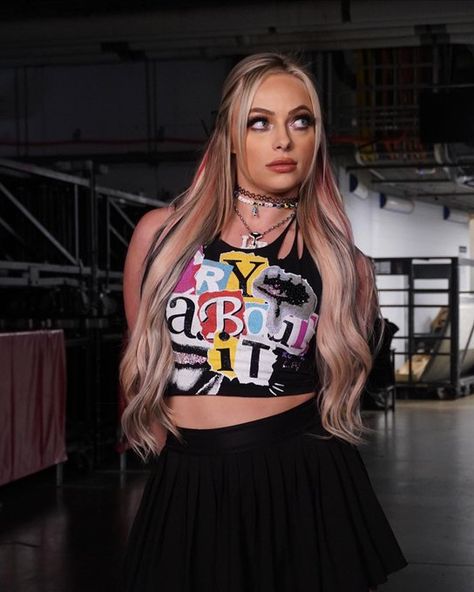 LIV Morgan on X: "Cry about it 🤭🫶 https://t.co/O3EpLRkcEn" / X Gionna Daddio, Wwe Outfits, Liv Morgan, Wwe Female Wrestlers, Wwe Girls, Star Wars Outfits, Wwe Champions, Wwe Womens, Professional Wrestler