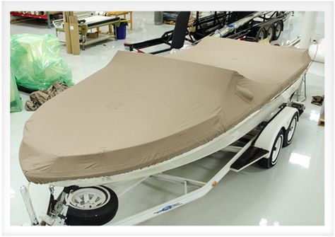 How to Make a Power Boat Cover | Do-It-Yourself Advice Blog. Boat Upholstery, Cover Video, Outboard Boat Motors, Row Row Your Boat, Boat Restoration, Make A Boat, Outboard Boats, Power Boat, Trailer Life