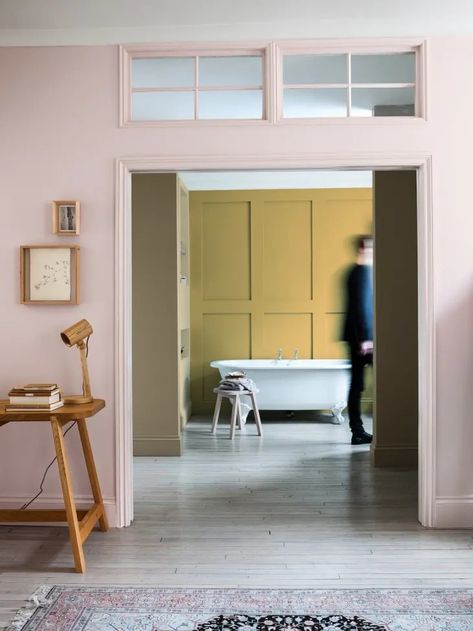 Unusual Color Combinations for the Home | Apartment Therapy Dulux Colour Chart, Interior Paint Colors, Design Del Prodotto, Pink Interior, Bedroom Paint, Painting Bathroom, Interior Trend, Living Room Paint, Room Paint