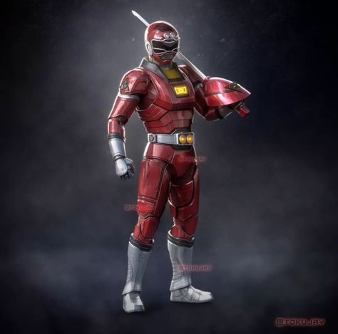 Power⚡Rangers - TURBO Red Turbo Ranger, Ranger Armor, Power Rangers Turbo, Saban's Power Rangers, Power Rangers Fan Art, Power Rangers Samurai, Rangers Team, Power Rangers Art, Fantasy Heroes