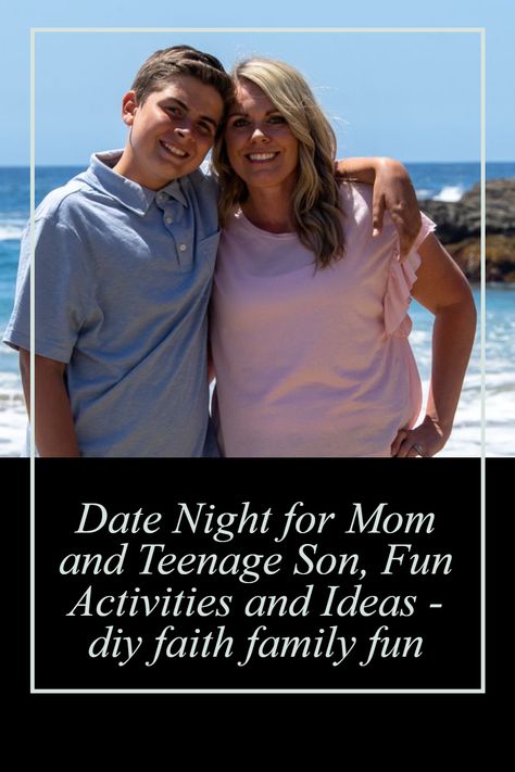 Connect with your teen with these fun activities! Your teenage son or Daughter will be sure to enjoy these date ideas for your time together. Mom And Teen Son, Mother Son Relationship, Mommy Son, Teenage Son, Great Mother, Social Pressure, Mommy And Son, Bonding Activities, Eat Together