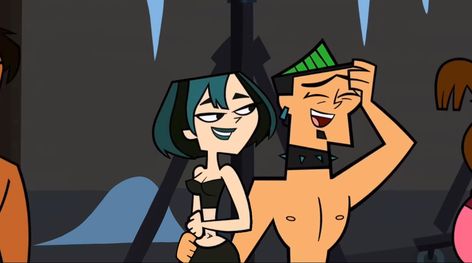 Duncan And Courtney Total Drama, Gwen And Duncan, Duncan And Courtney, Gwen Tdi, Duncan Total Drama, Anne Maria, Drama Total, Drama Island, Cartoon Profile Pictures