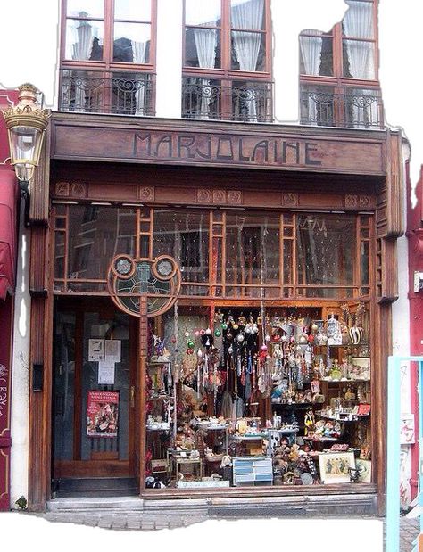 Antique Store Exterior, Vintage Store Fronts, Store Front Windows, Shop Facade, Storefront Signs, Curiosity Shop, Candle Store, Shop Fronts, Shop Front