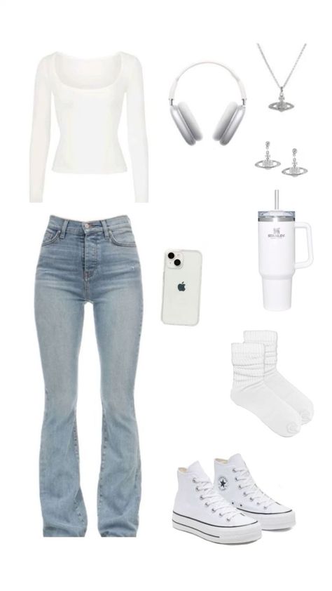 Cool Outfit Ideas, Simple Outfits For School, Mode Zara, Latina Fashion Outfits, Cool Outfit, Casual Preppy Outfits, Outfit Inspo Casual, Trendy Outfits For Teens, Cute Lazy Day Outfits