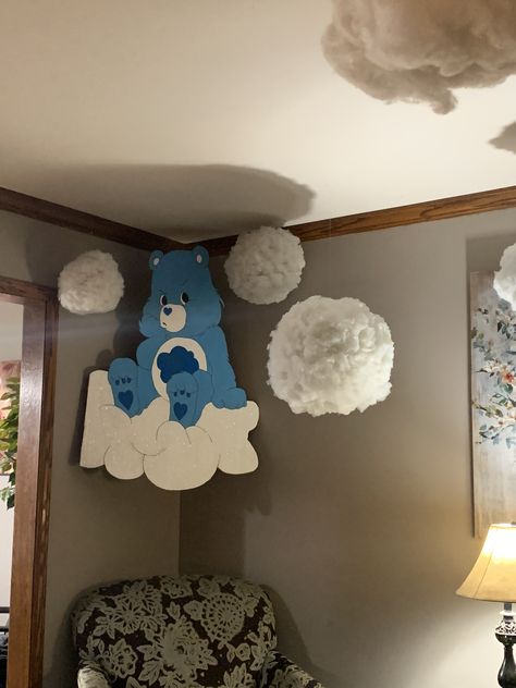 Care Bears Room Ideas, Carebear Classroom Theme, Care Bears Party, Bear Nursery Theme, Ra Themes, Care Bear Birthday, Care Bear Party, Office Themes, Bear Nursery