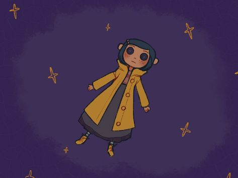 Drawing Ideas Coraline, Coraline Drawing, Coraline And Wybie, Coraline Art, Coraline Aesthetic, Coraline Doll, Coraline Jones, Tumblr Wallpaper, Coraline