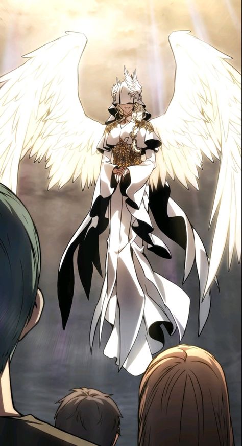 Angel Design Character, Female Angel Art, Angelic Anime, Different Types Of Angels, Types Of Angels, Nate River, Greek Mythology Humor, Le Cri, Angel Drawing