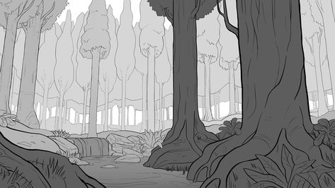 Background Base Drawing, Draw Background Ideas, Backgrounds Drawing Ideas, Background Art Animation, Webtoon Background Reference, Drawing Backgrounds Ideas Sketch, Perspective Landscape Drawing, Background Reference Drawing, Background Art Reference