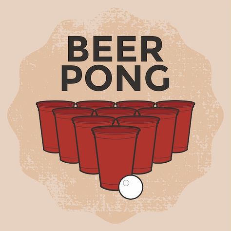 Pong Tournament, Beer Pong Tournament, Pong Game, Friend Logo, 21 Birthday, Drinking Alcohol, All Beer, Beer Drinking, Drinking Game