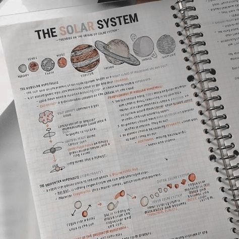 Solar System Sketch, Solar System Notes, Speck Of Dust, Notes Aesthetic, Sketch Note, Sketch Notes, School Related, Notes Design, Astronomer