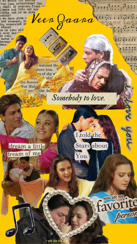 Veer Zara, Veer Zaara, Zara Aesthetic, Vintage Bollywood Aesthetic, 90s Bollywood Aesthetic, Bollywood Posters, 90s Bollywood, Bollywood Couples, Vintage Bollywood